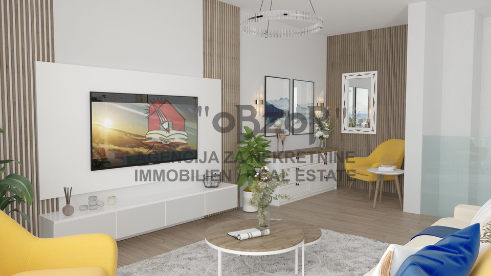 POVLJANA – Zweistöckige Wohnung (S6) 127,61 m2 – NEUES GEBÄUDE