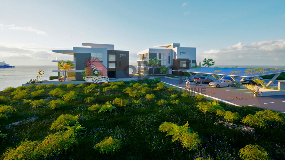 PRIVLAKA-Jednosoban apartman(S4) 68,80m2-PRVI RED DO MORA