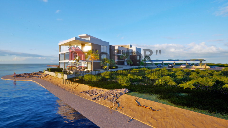 PRIVLAKA-Jednosoban apartman(S4) 68,80m2-PRVI RED DO MORA