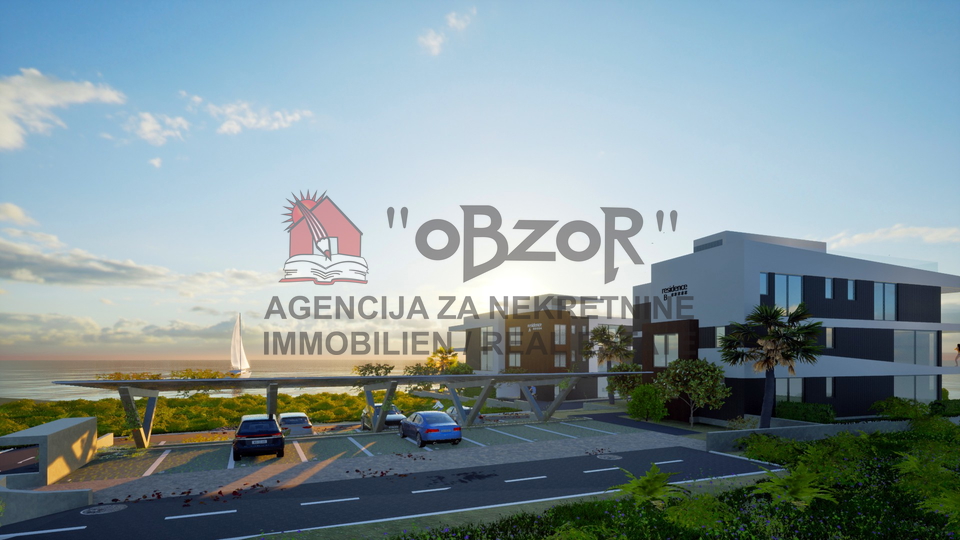 PRIVLAKA-Jednosoban apartman(S4) 68,80m2-PRVI RED DO MORA