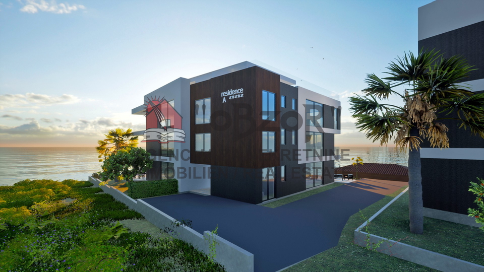 PRIVLAKA-Jednosoban apartman(S4) 68,80m2-PRVI RED DO MORA
