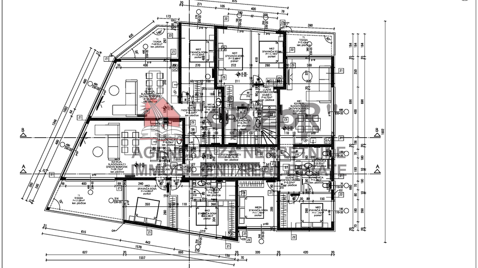 PRIVLAKA-Dvoetažan apartman(S3) 85,68m2-PRVI RED DO MORA