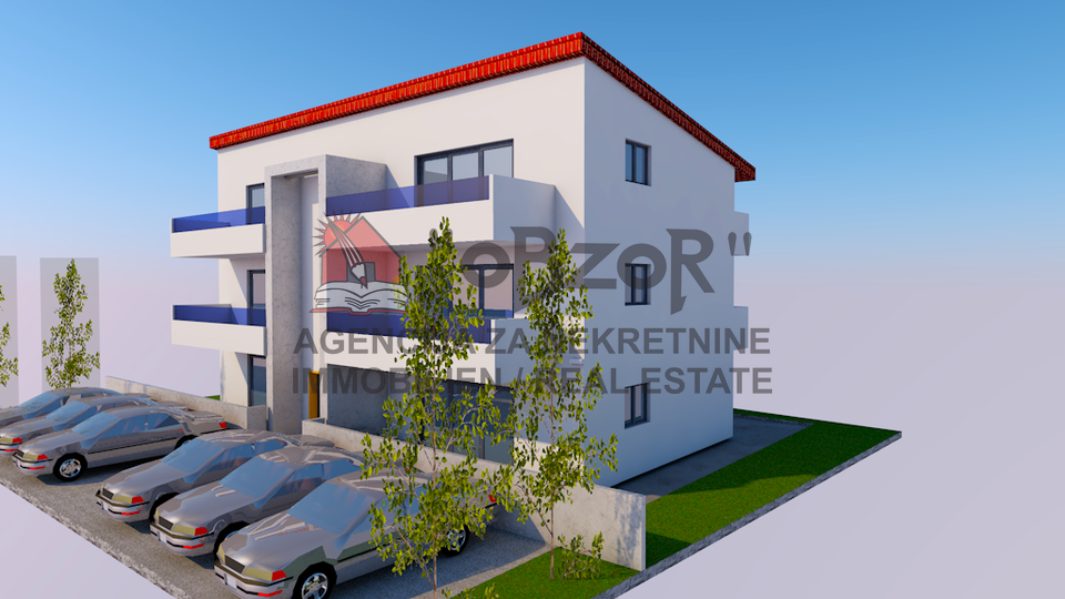 POVLJANA- Dvosoban apartman s vrtom &lpar;S2&rpar; 67&comma;41m2 - NOVOGRADNJA