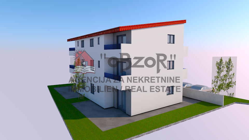 POVLJANA- Dvosoban apartman s vrtom &lpar;S2&rpar; 67&comma;41m2 - NOVOGRADNJA