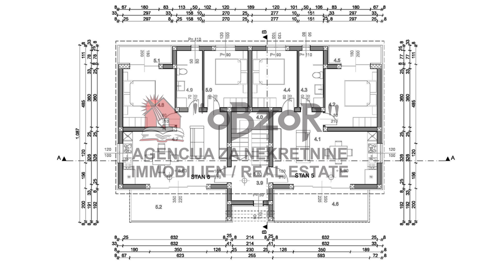 POVLJANA- Dvosobni apartma &lpar;S6&rpar; 62&comma;23 m2 - NOVOGRADNJA
