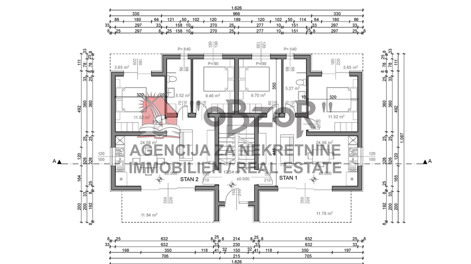 POVLJANA- Dvosoban apartman s vrtom &lpar;S2&rpar; 67&comma;41m2 - NOVOGRADNJA