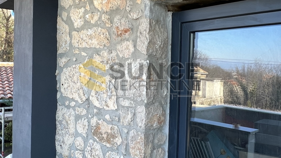 The island of Krk, Dobrinj, renovated stone house in a quiet location!