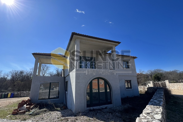 The island of Krk, detached villa with pool in a beautiful and quiet position!