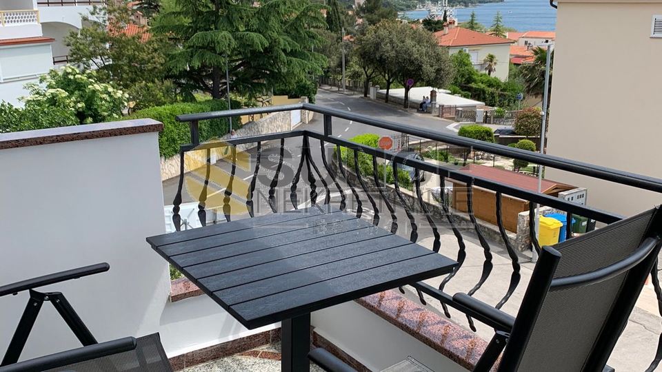 City of Krk, newly renovated and furnished apartment in the center with a view!