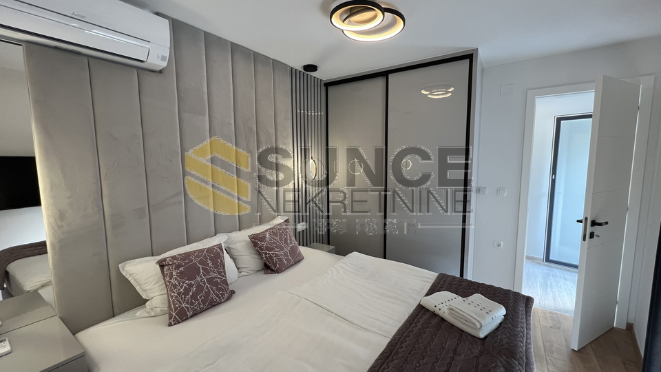 Malinska Vantačići furnished apartment with view and pool!