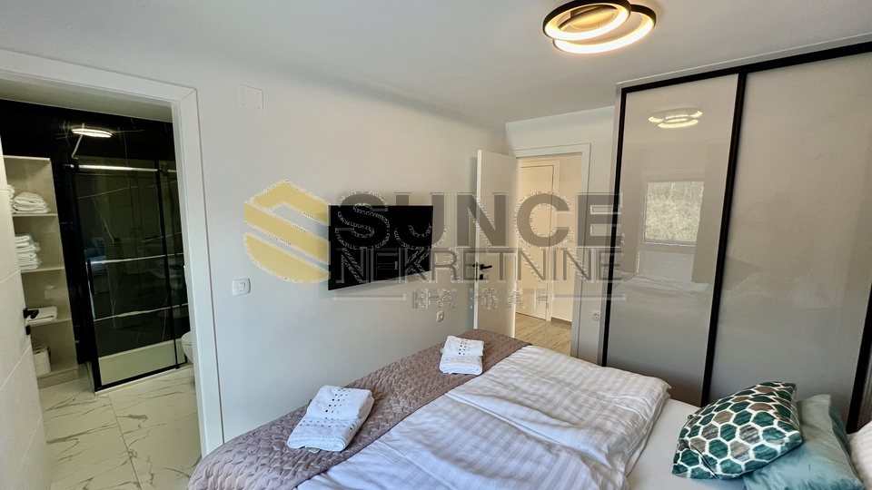 Malinska Vantačići furnished apartment with view and pool!