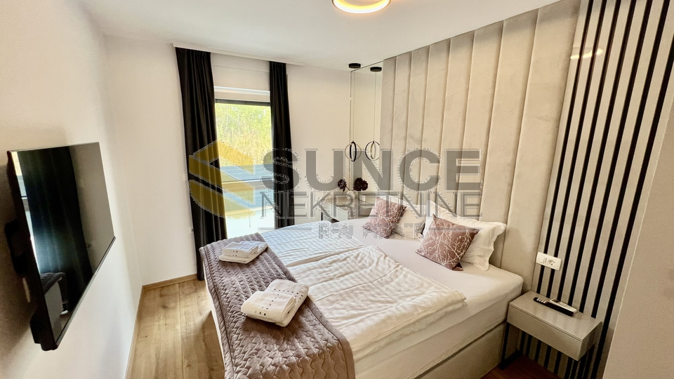 Malinska Vantačići furnished apartment with view and pool!