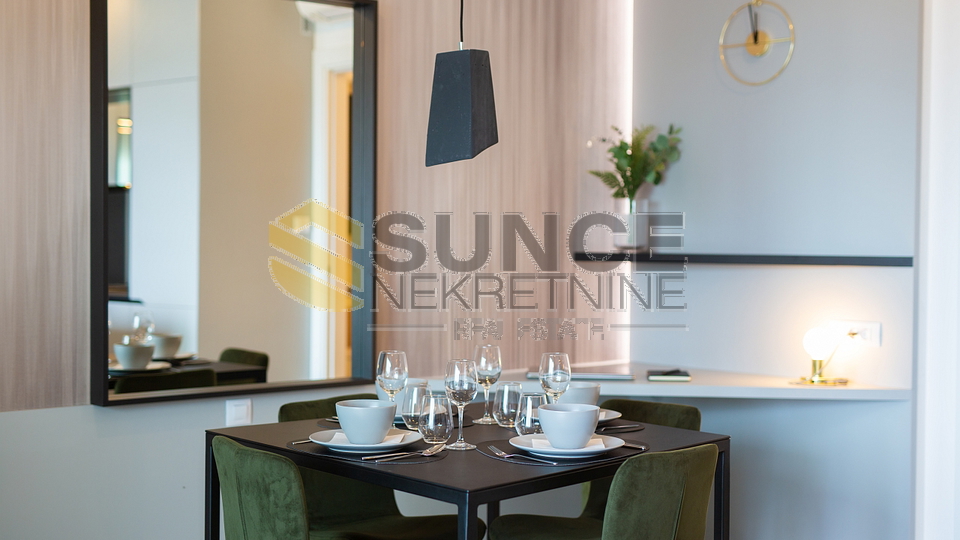 Grad Krk namješten apartman u prizemlju od 73m2!
