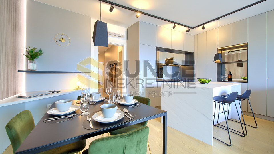 Grad Krk namješten apartman u prizemlju od 73m2!