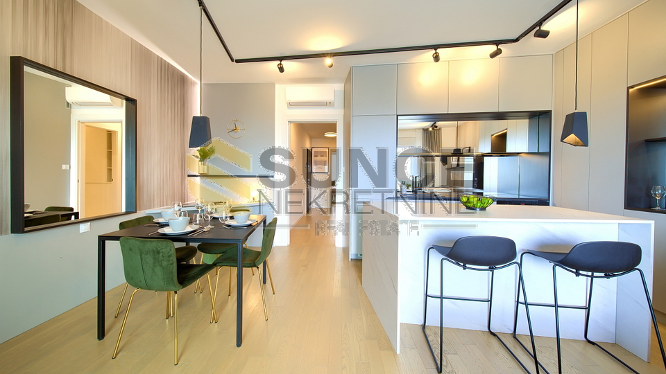 Grad Krk namješten apartman u prizemlju od 73m2!