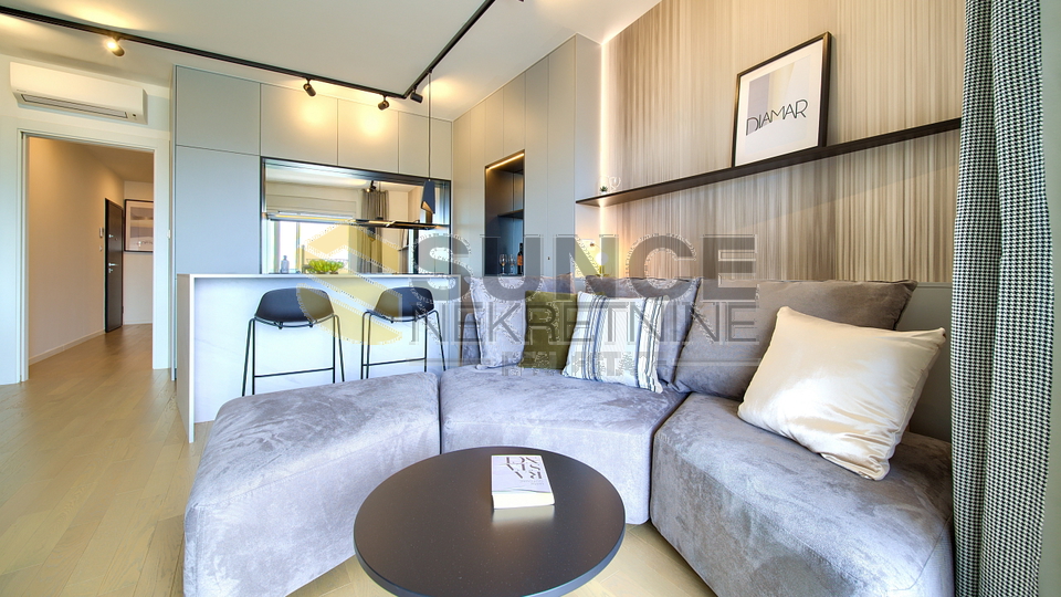 Grad Krk namješten apartman u prizemlju od 73m2!