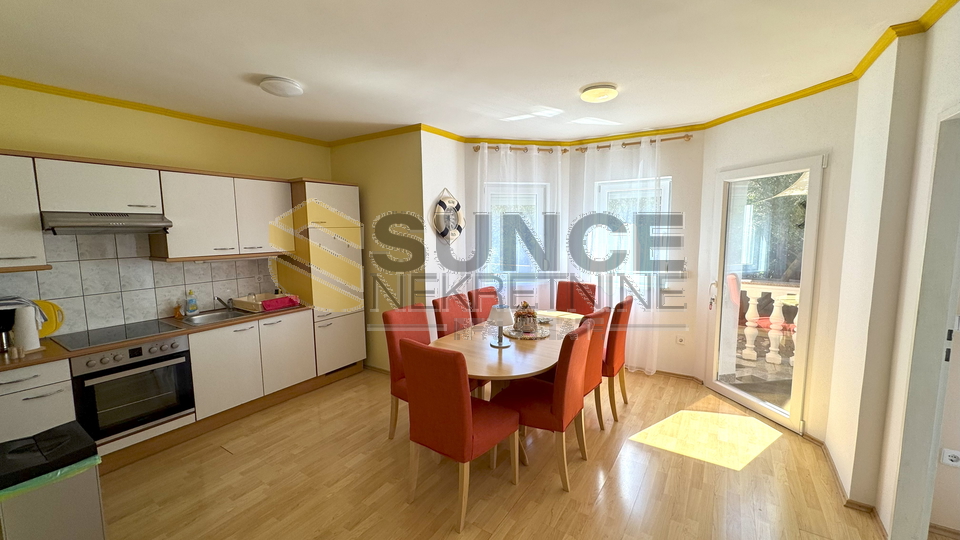 City of Krk detached house with two separate apartments and a sea view!
