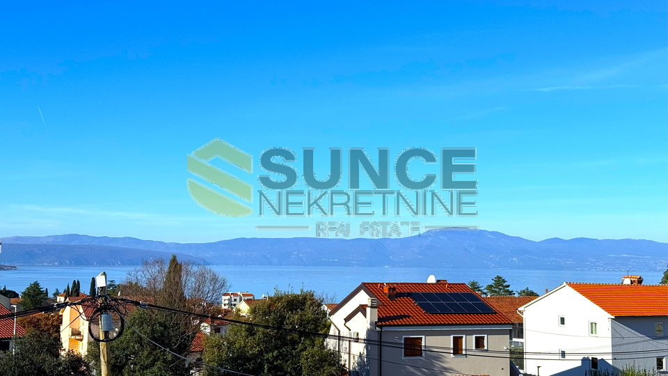 Malinska – Semi-detached house 300 m², 600 m from the sea