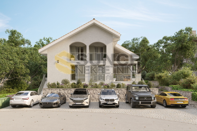 Malinska novi stan sa pogledom i vlastitim vrtom!