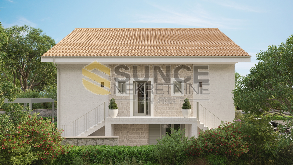 Malinska novi stan sa dvije spava&cacute;e sobe i pogledom &excl;