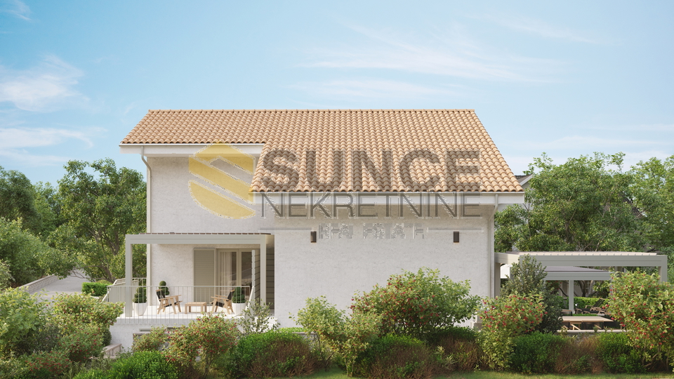 Malinska novi stan sa dvije spava&cacute;e sobe i pogledom &excl;