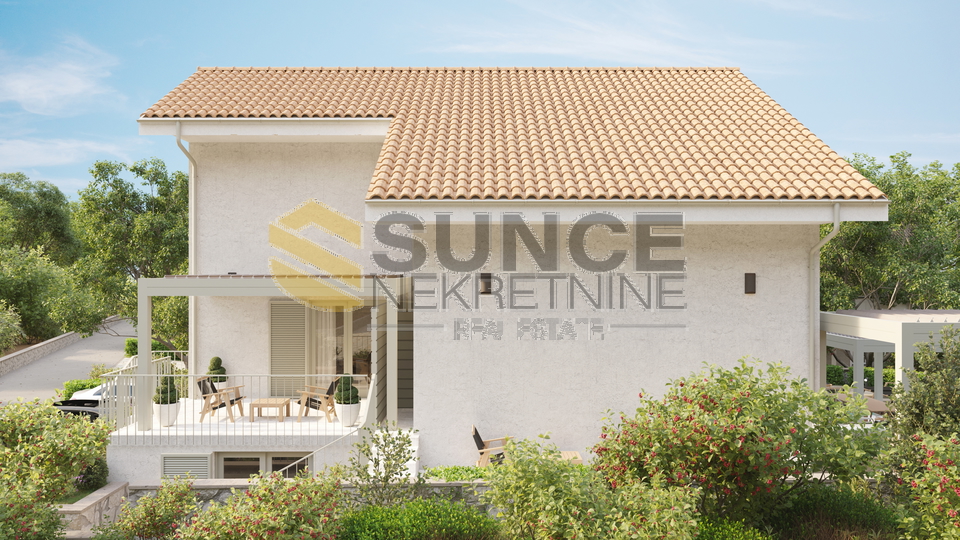 Malinska novi stan sa pogledom i vlastitim vrtom&excl;