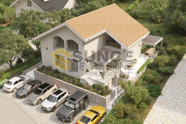 Malinska novi stan sa dvije spavaće sobe i pogledom !