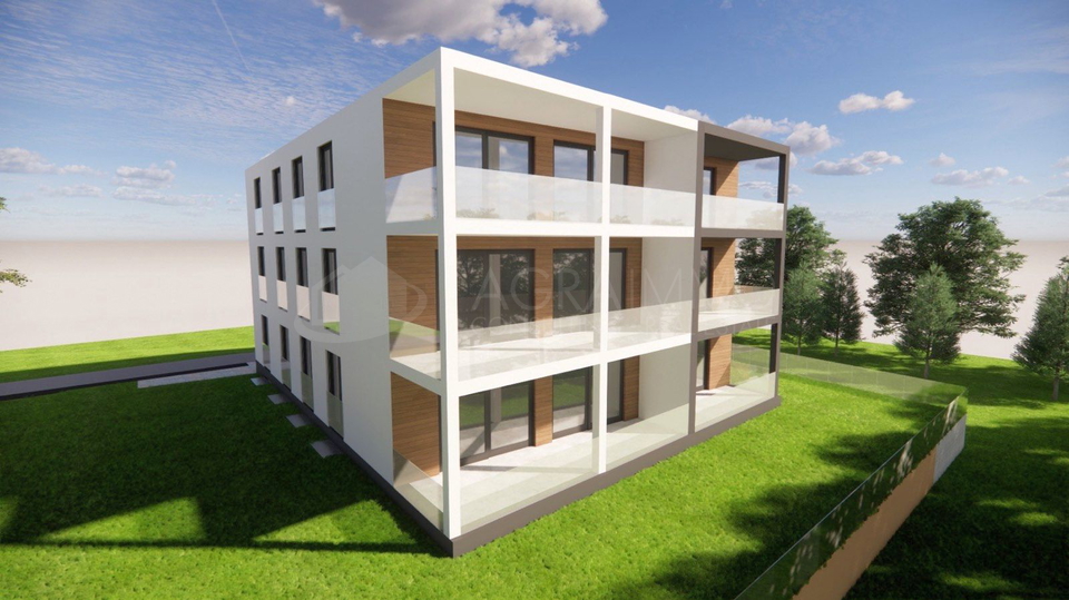 SAVUDRIJA &ndash; BA&Scaron;ANIJA &ndash; NEW RESIDENTIAL BUILDING UNDER CONSTRUCTION &ndash; 6 APARTMENTS ONLY 250 M FROM THE SEA