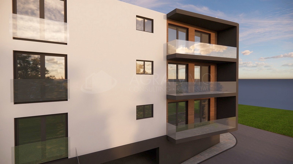 SAVUDRIJA &ndash; BA&Scaron;ANIJA &ndash; NEW RESIDENTIAL BUILDING UNDER CONSTRUCTION &ndash; 6 APARTMENTS ONLY 250 M FROM THE SEA