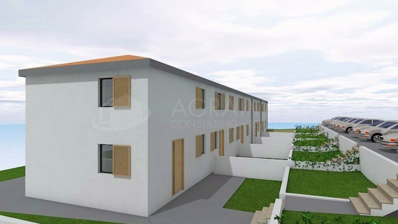 SAVUDRIJA &ndash; VALICA &ndash; BAUGRUNDST&Uuml;CK MIT ERTEILTER BAUGENEHMIGUNG F&Uuml;R 5 H&Auml;USER &ndash; SOFORT BAUBEREIT