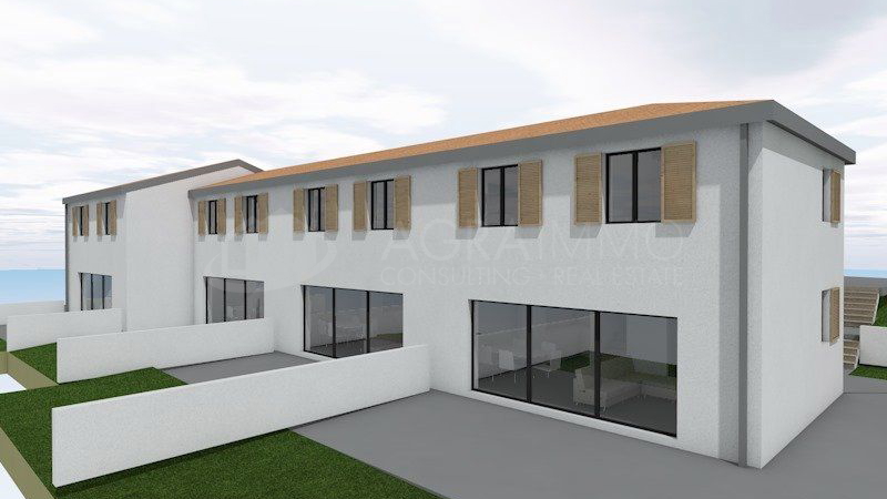 SAVUDRIJA &ndash; VALICA &ndash; BAUGRUNDST&Uuml;CK MIT ERTEILTER BAUGENEHMIGUNG F&Uuml;R 5 H&Auml;USER &ndash; SOFORT BAUBEREIT