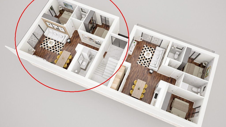 UMAG-MURINE - WOHNUNG MIT MEERBLICK UND GARTEN IM BAU