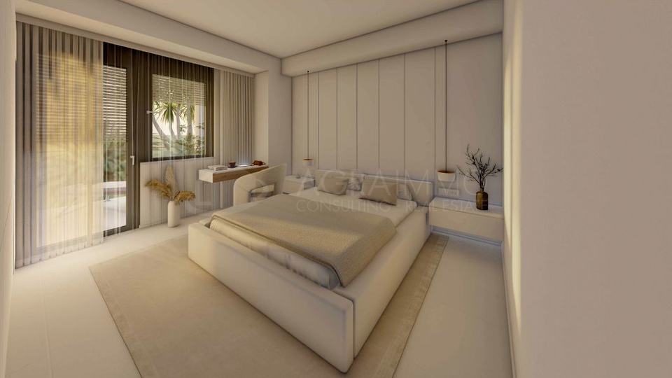 UMAG &ndash; STANOVANJE LE 250 M OD MORJA &ndash; ELEGANTNO UDOBJE NA ODLI&Ccaron;NI LOKACIJI