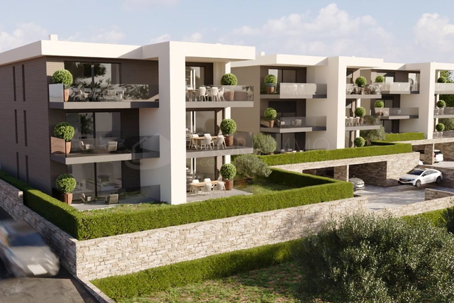 UMAG – ZAMBRATIJA – STAN U IZGRADNJI – VRHUNSKA KVALITETA, 200 M OD MORA