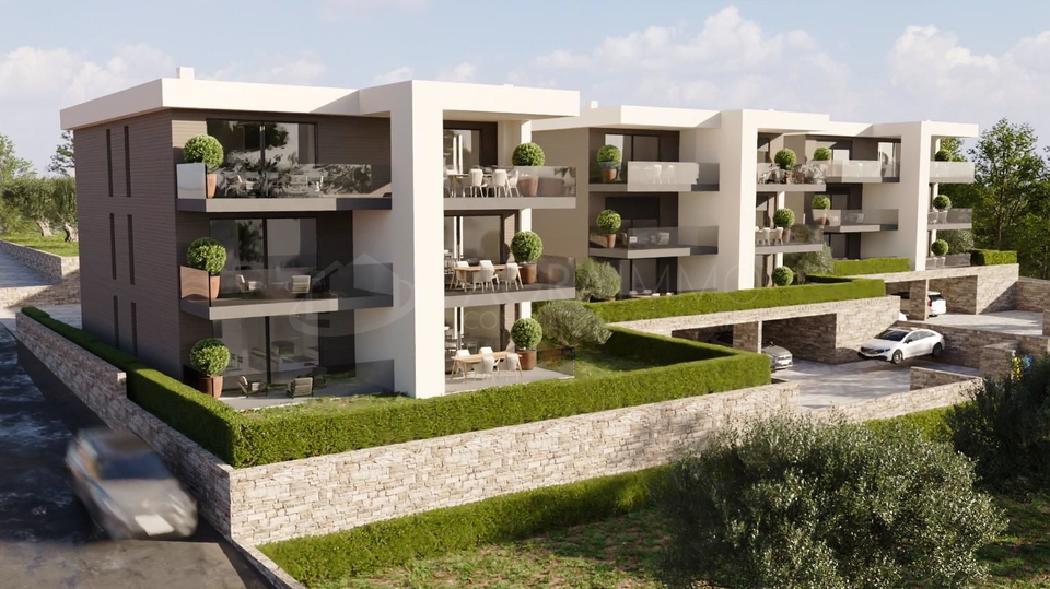 UMAG &ndash; ZAMBRATIJA &ndash; STAN U IZGRADNJI SA VRTOM &ndash; IZVRSNA PRLIKASAMO 200 M OD MORA