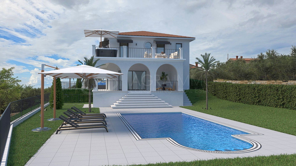 BUJE – MODERNA VILA - ULAZNICA  U HEDONIZAM ISTRE