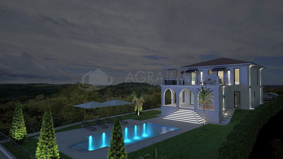 BUJE – MODERNA VILA - ULAZNICA  U HEDONIZAM ISTRE