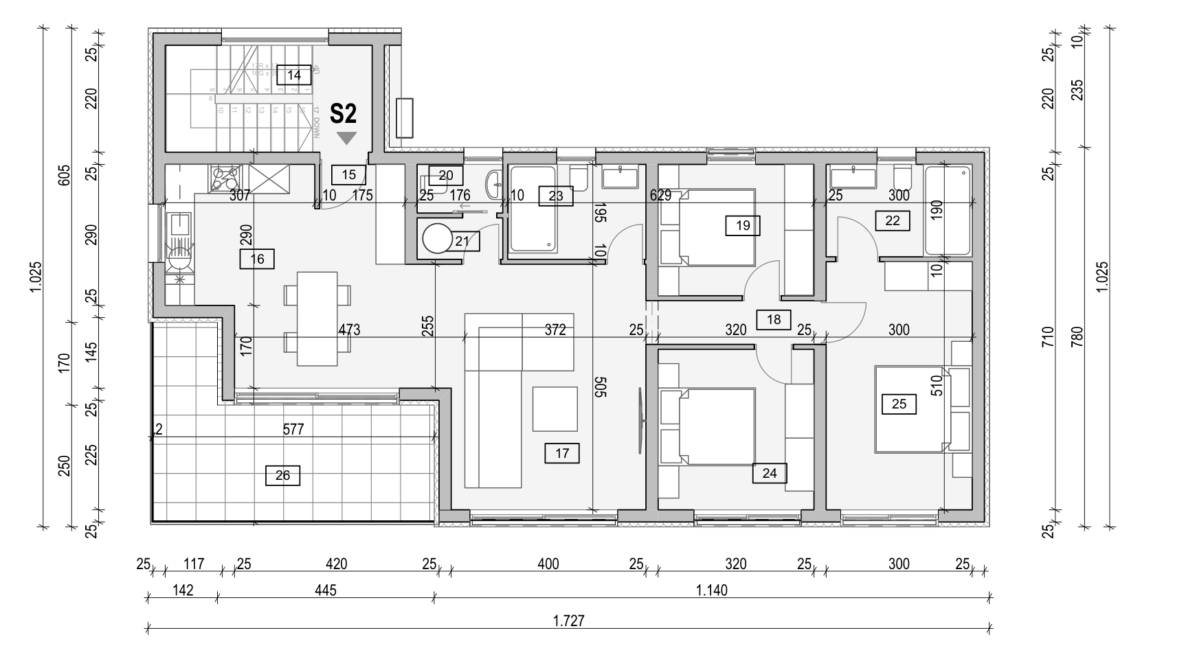 JEDINSTVENA PONUDA U VODICAMA - STAN na plaži , prvi red do mora , bez ceste ispred plaže
