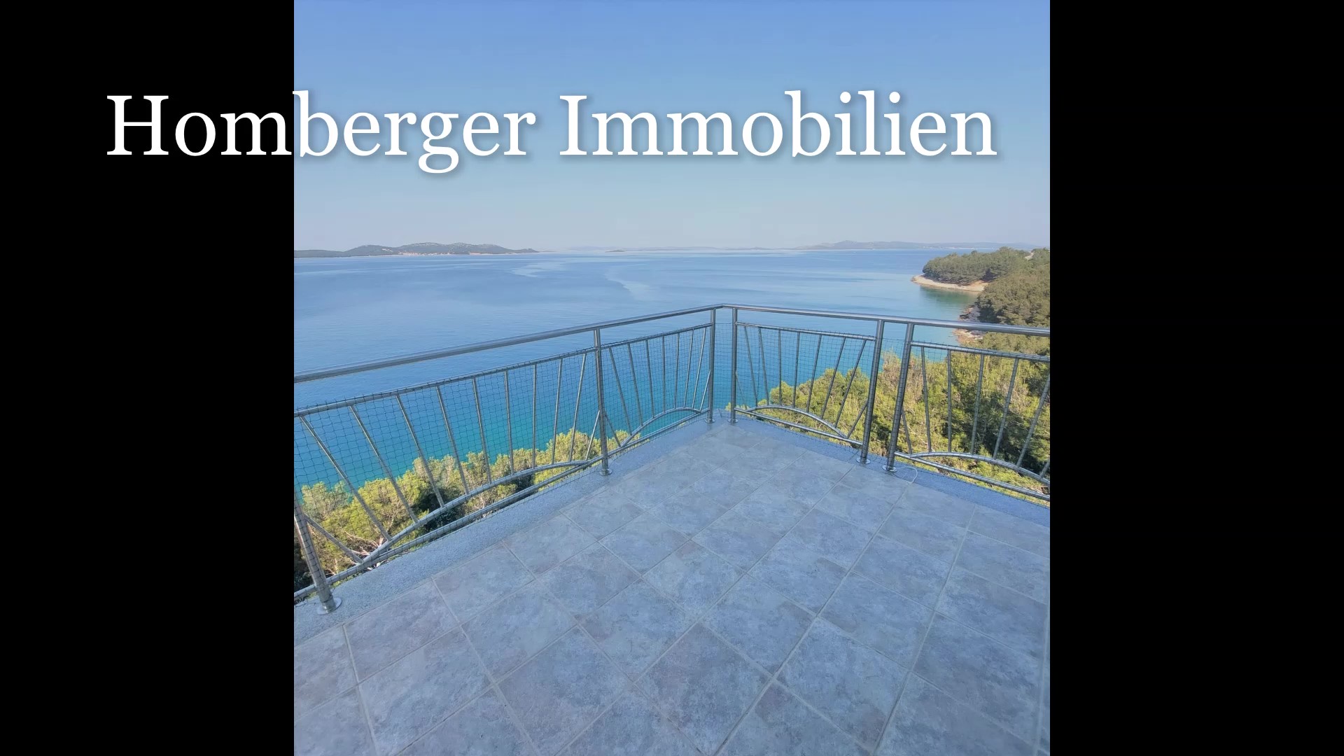 PENTHOUSE-WOHNUNG mit PANORAMABLICK AUF DIE INSELN, DAS OFFENE MEER und KORNATI