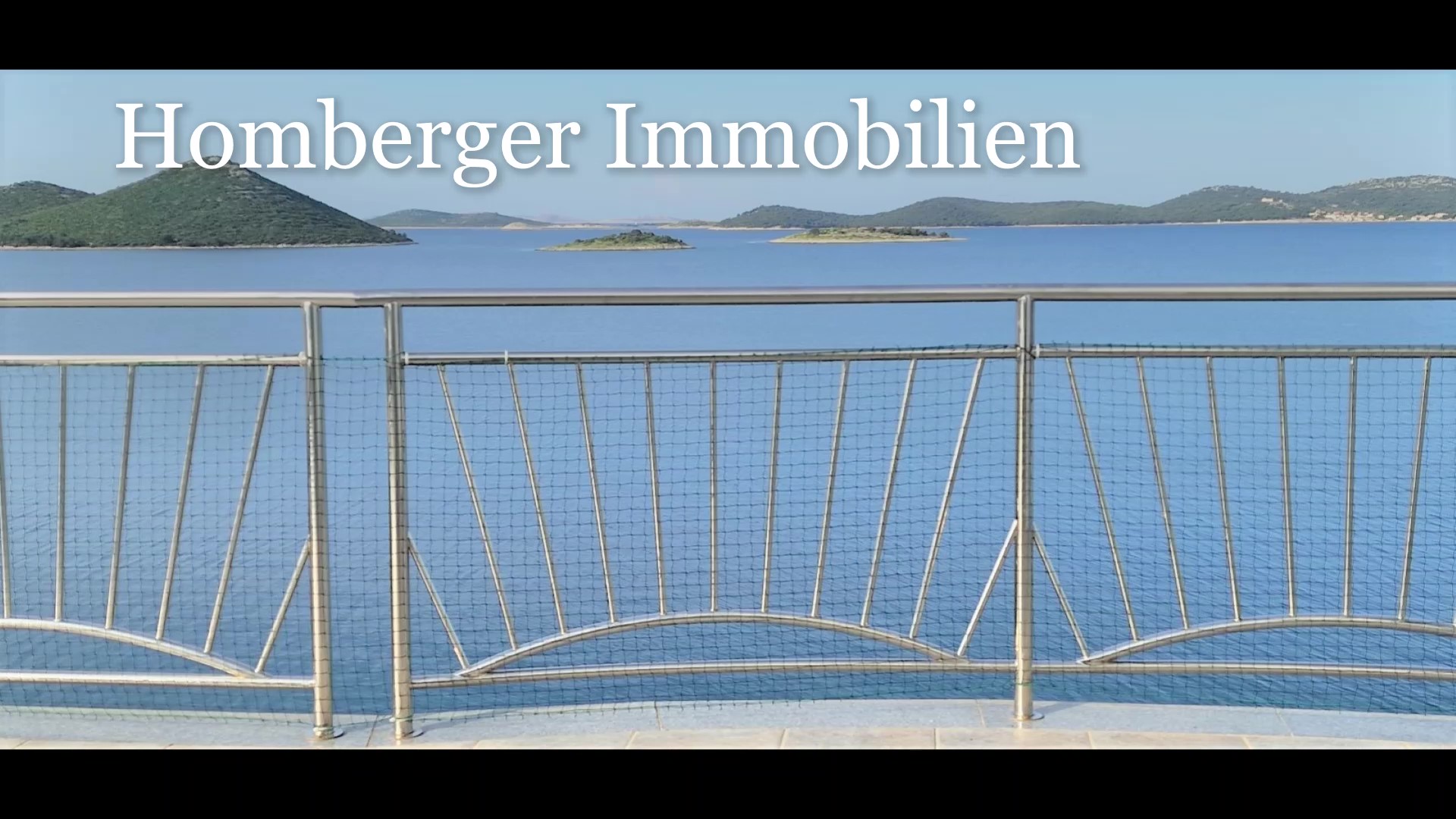 PENTHOUSE-WOHNUNG mit PANORAMABLICK AUF DIE INSELN, DAS OFFENE MEER und KORNATI