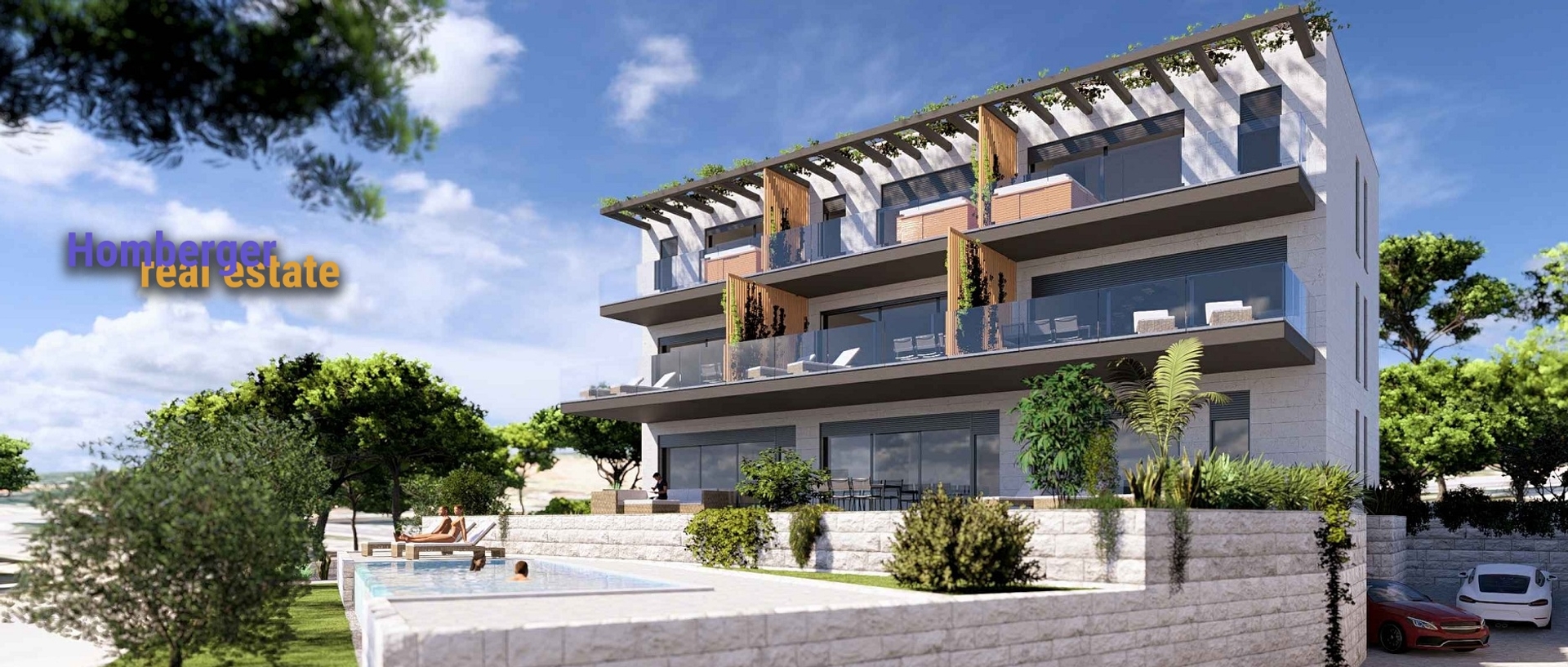 **Verkauft** Luxuriöse 4 Zimmer Maisonette-Wohnung am Strand