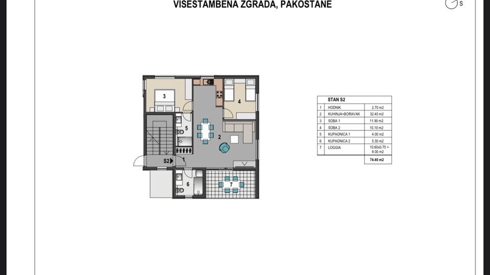 Na prodaju stanovi&ndash; Projekat Pako&scaron;tane &comma; 400m do mora&period;