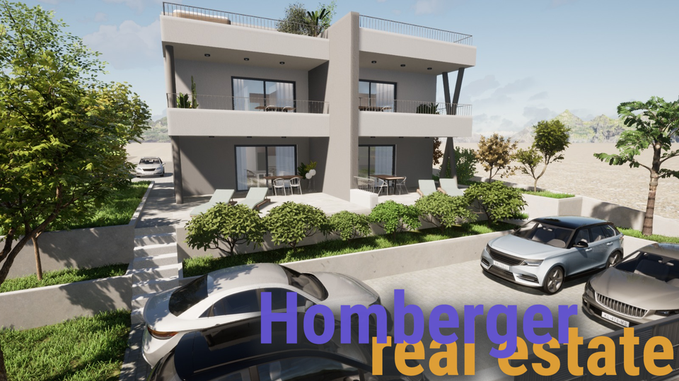 Vodice  atraktivan stan sa krovnom terasom&comma; 3 spava&cacute;e sobe&comma; podno grijanje&comma; pogled