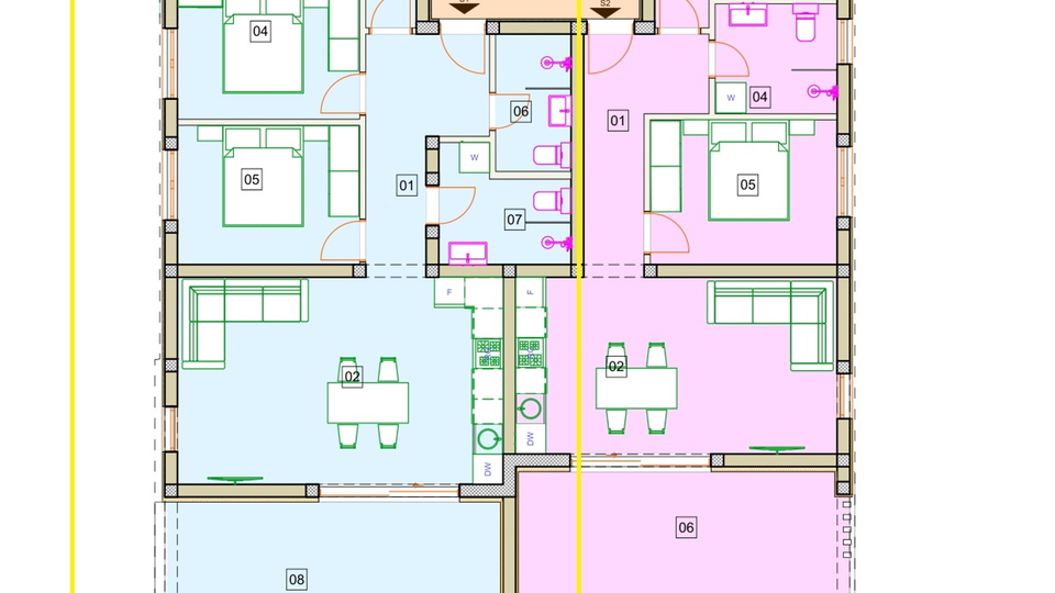 Wohnung, 94 m2, Verkauf, Vodice