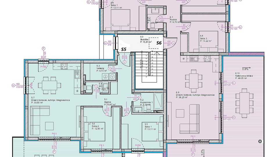 Apartment, 103 m2, For Sale, Tribunj