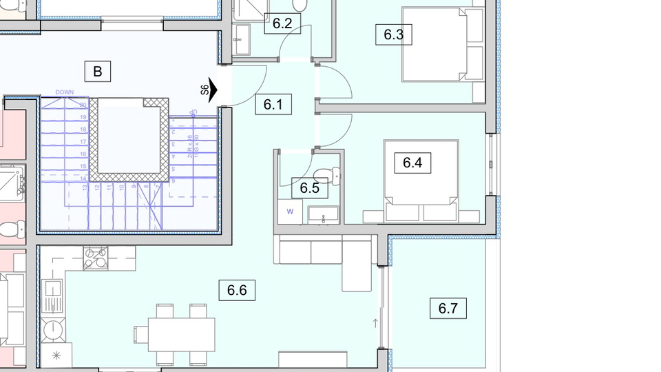 Top lokacija 70m do mora stan sa dvije spava&cacute;e sobe