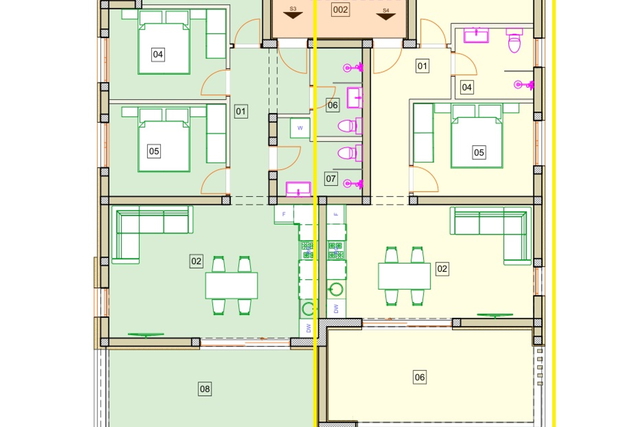 Apartment, 70 m2, For Sale, Vodice