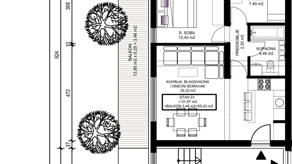 Prodaja &sol; SRIMA - VODICE stanovi u novogradnji&comma;400m do pla&zcaron;e i centra Srime