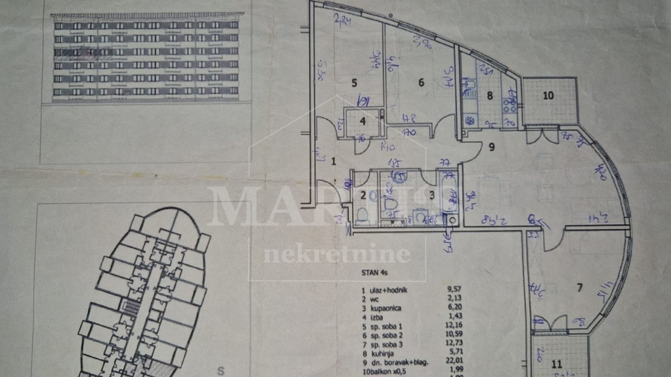 Apartment, 89 m2, For Sale, Zagreb - Špansko