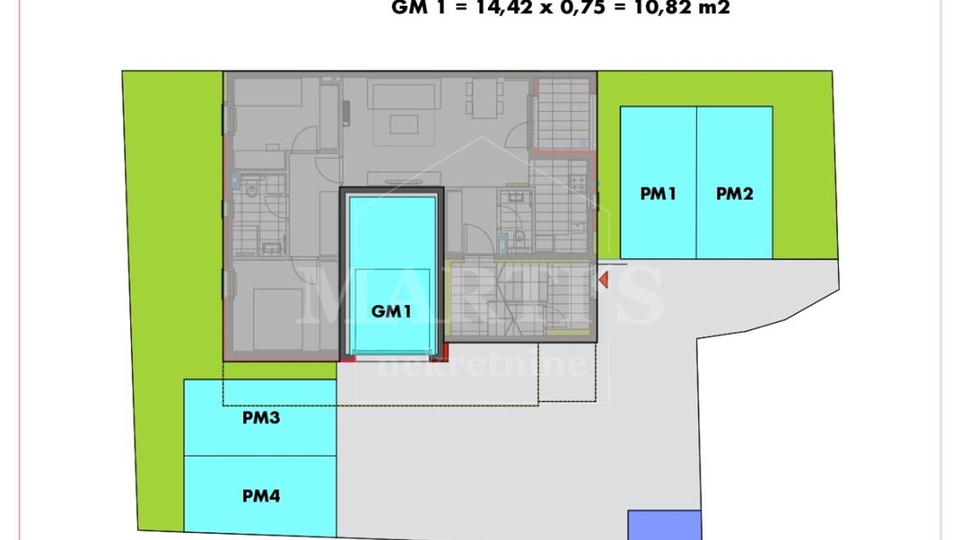 Appartamento, 77 m2, Vendita, Novi Zagreb - Jakuševec